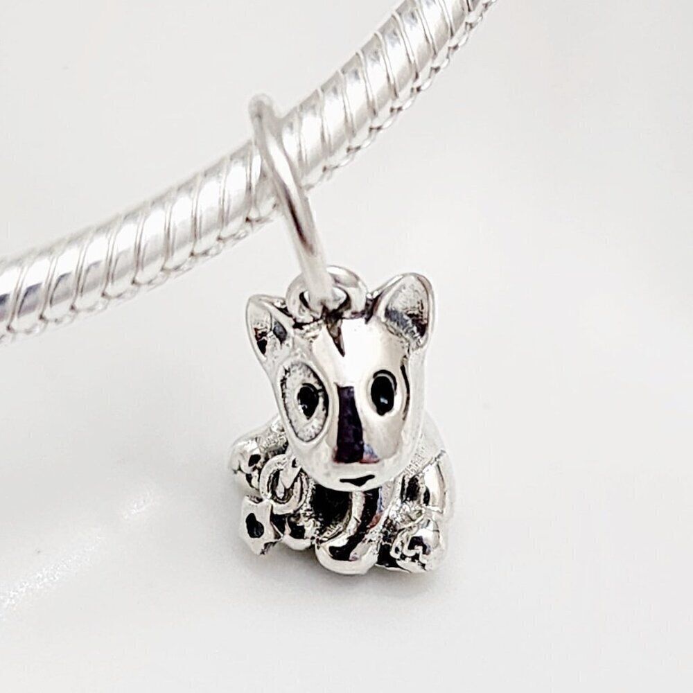 Pandora Bull Terrier Charm
